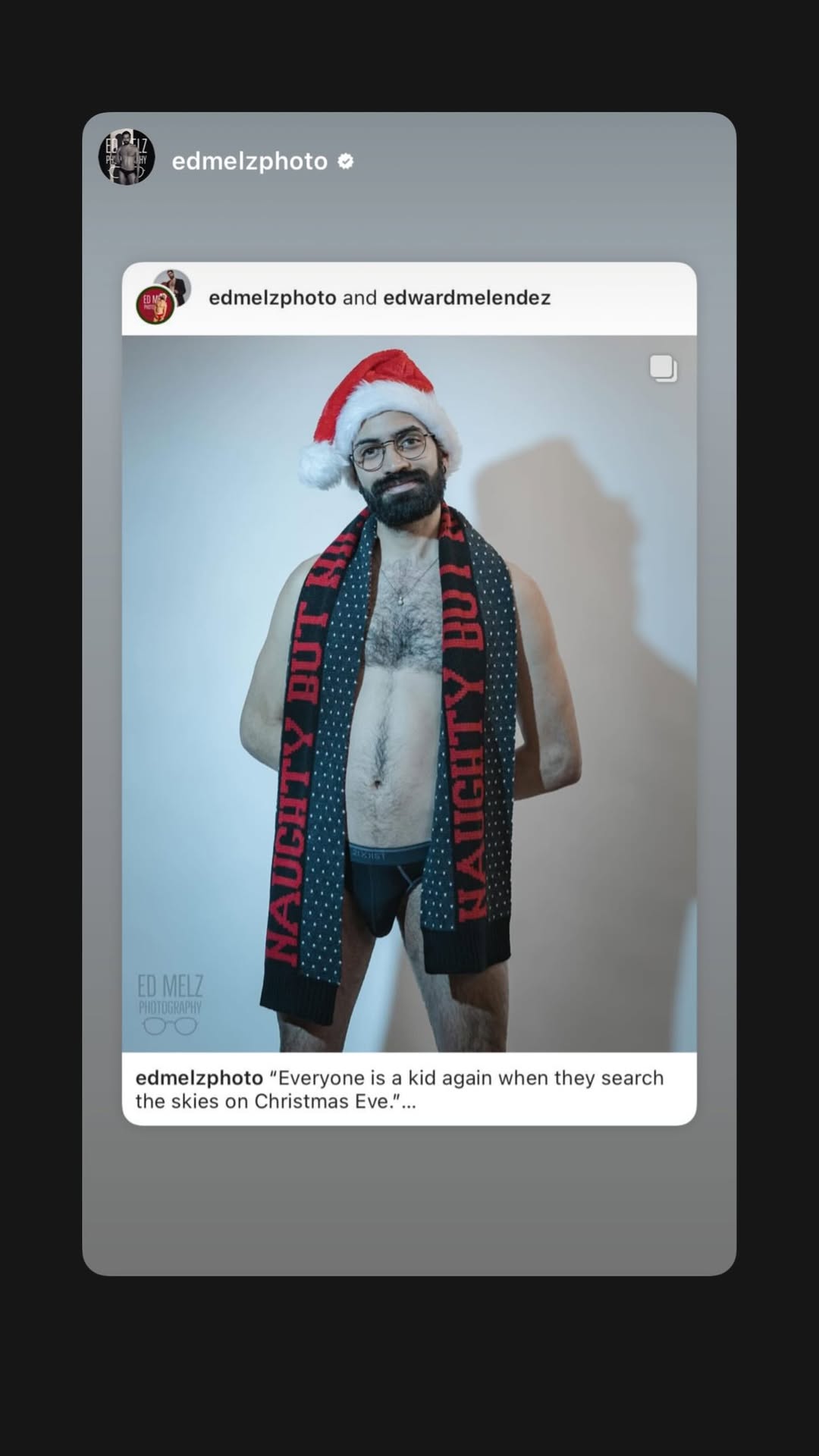 новая фото в сторис @edmelzphoto 24.12.2025