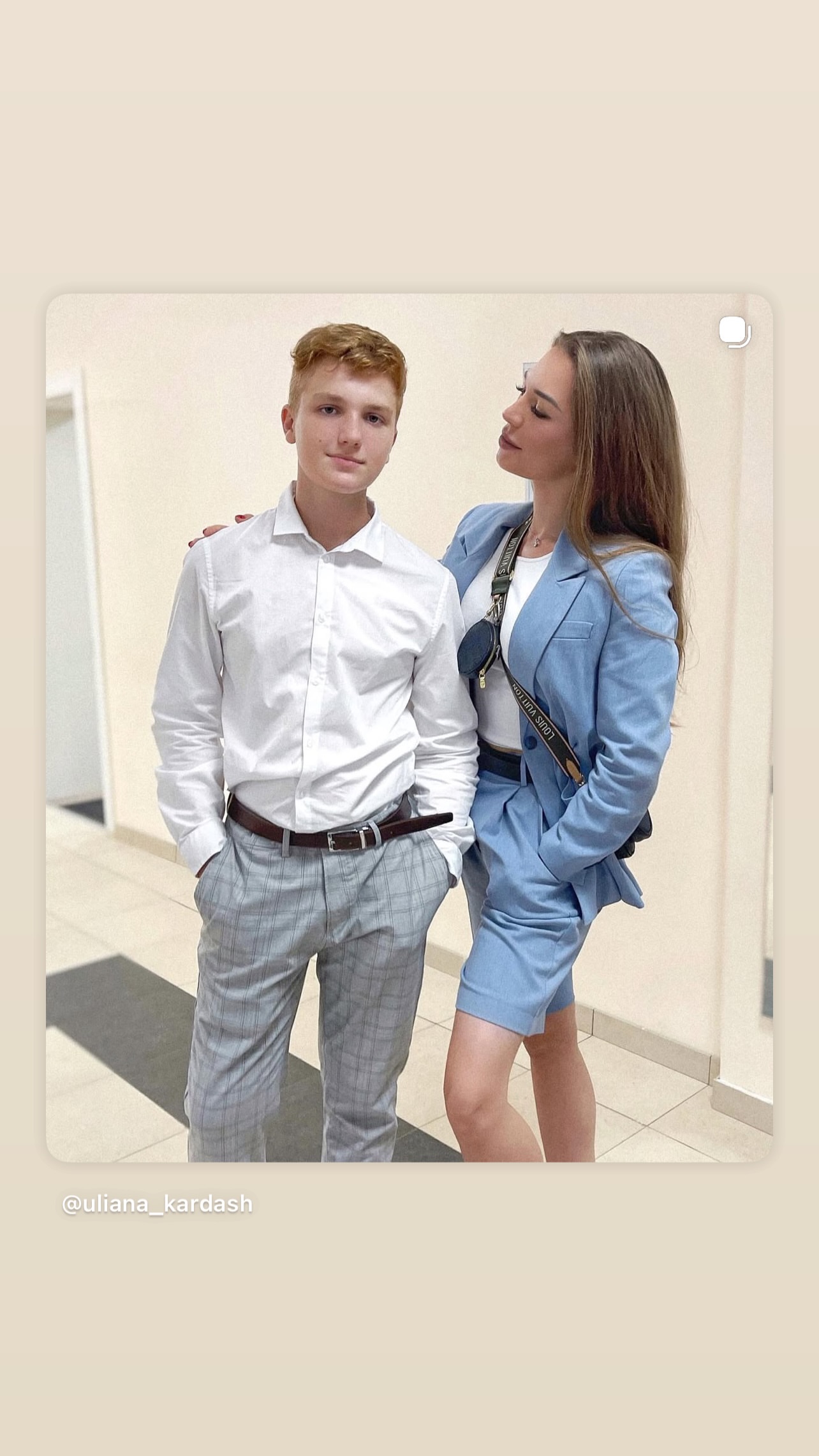 новая фото в сторис @uliana_kardash 22.02.2026