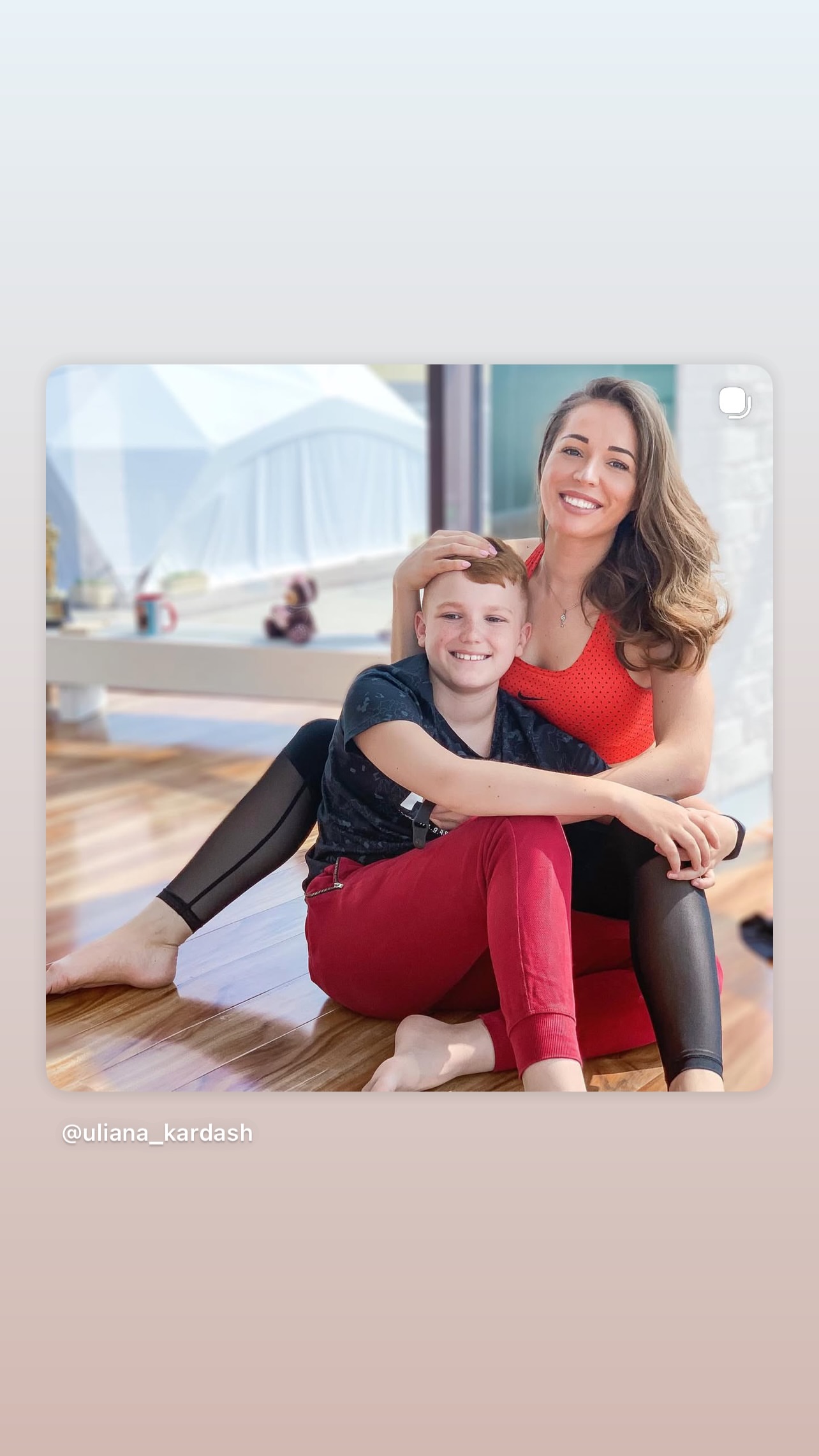 новая фото в сторис @uliana_kardash 22.02.2026