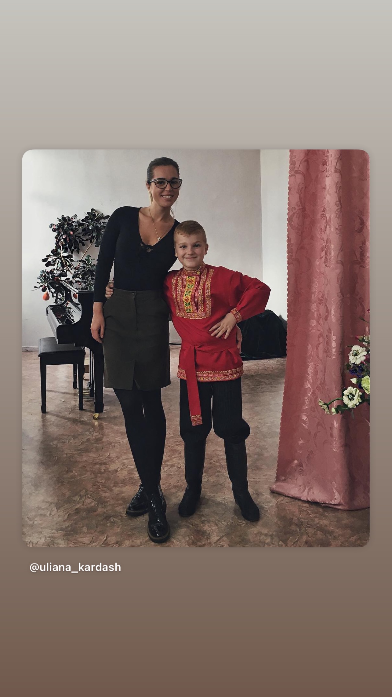 новая фото в сторис @uliana_kardash 22.02.2026