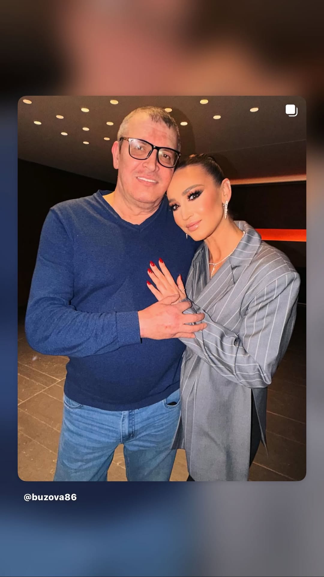 новая фото в сторис @buzova86 24.02.2026