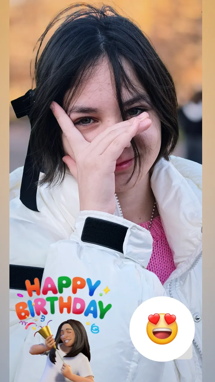 новая фото в сторис @_milkahanim 15.03.2026