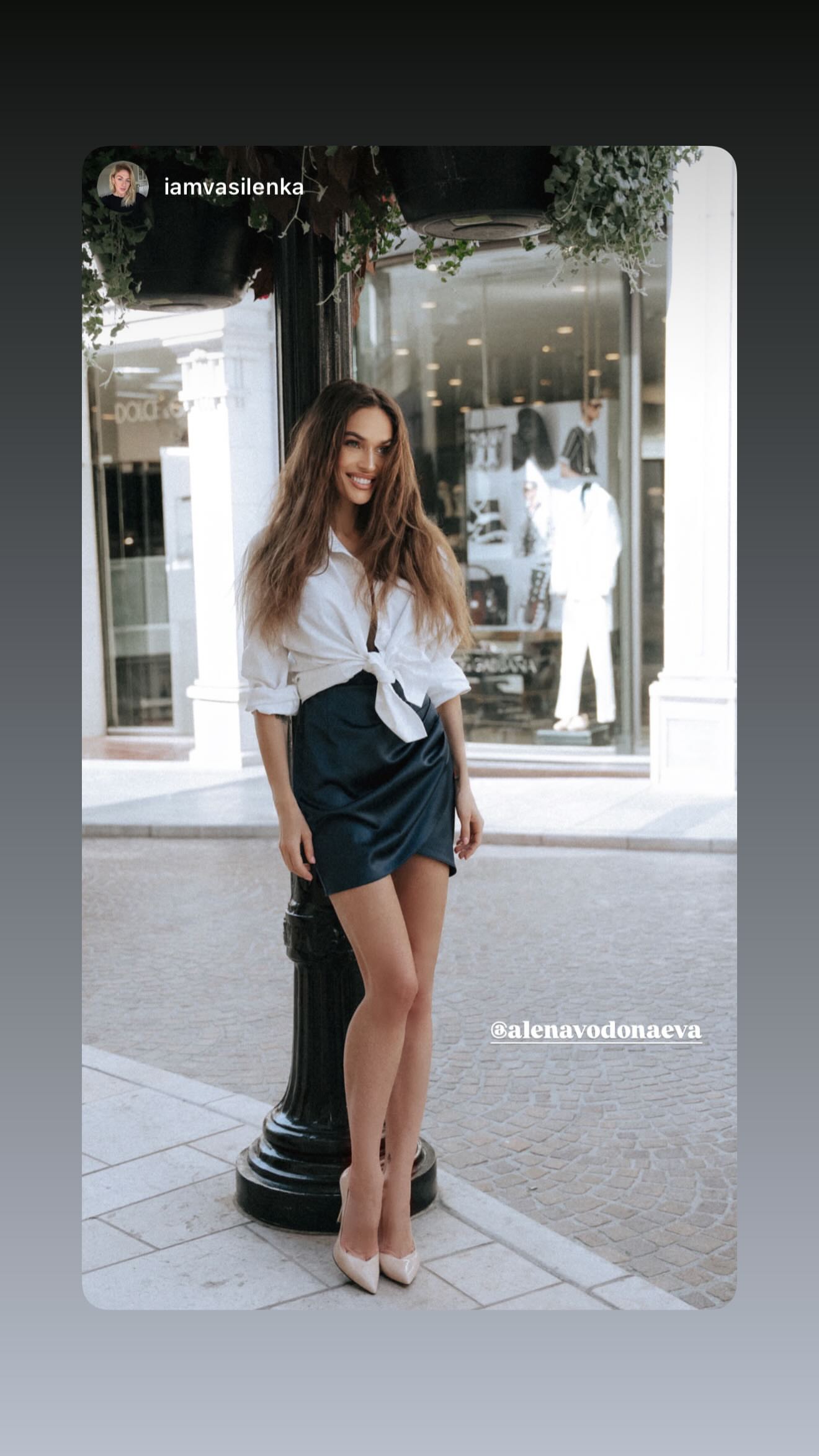 новая фото в сторис @alenavodonaeva 25.03.2026