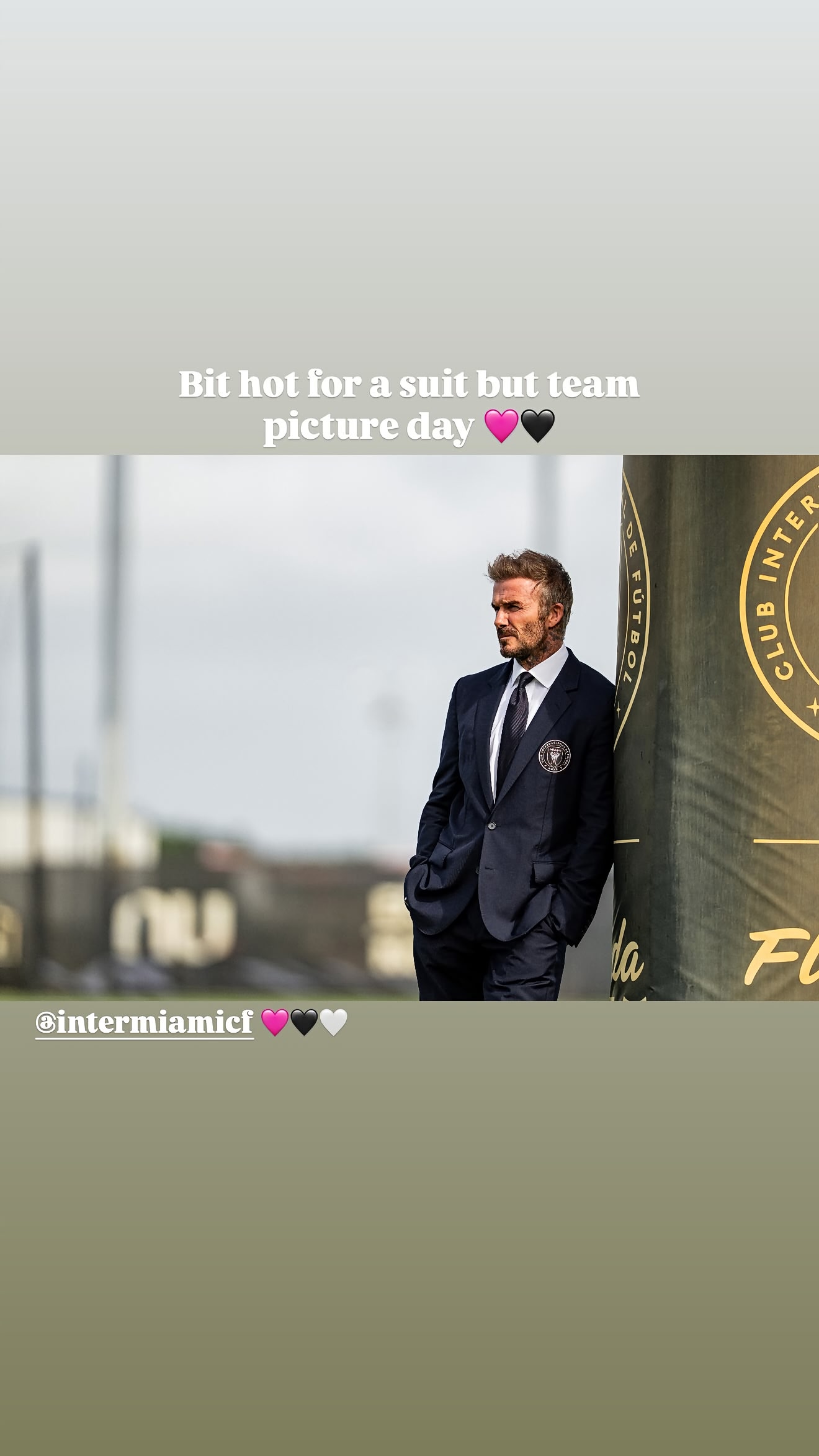 новая фото в сторис @davidbeckham 27.10.2026